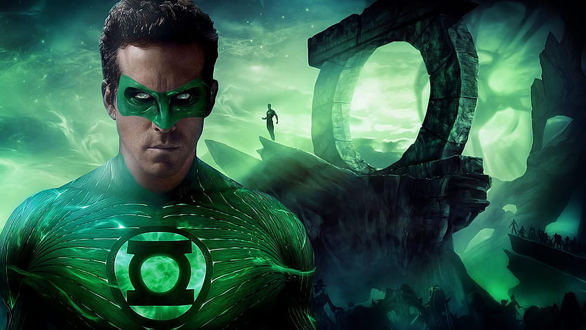 Green Lantern Hal Jordan Ryan Reynolds Dc Comics Super Hero, герои със зелени фенери HD тапет