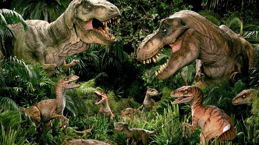 Die verlorene Welt: Jurassic Park die verlorene Welt und der Jurassic Park der verlorenen Welt HD-Hintergrundbild