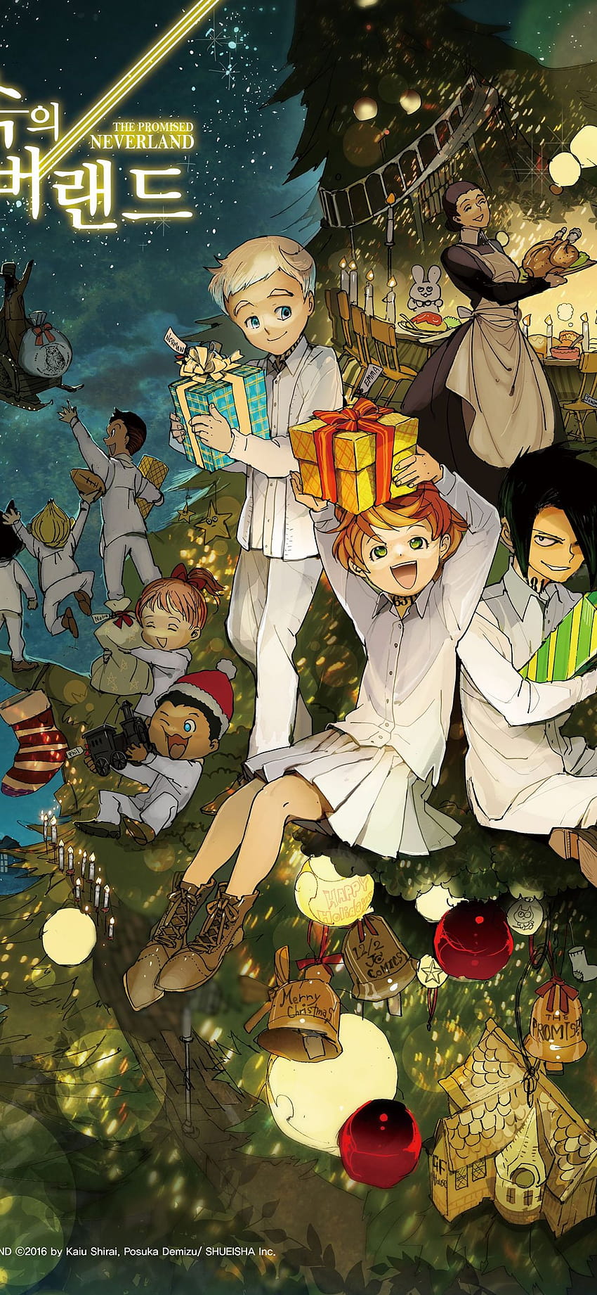 Anime The Promised Neverland HD Wallpaper by ZioPovero