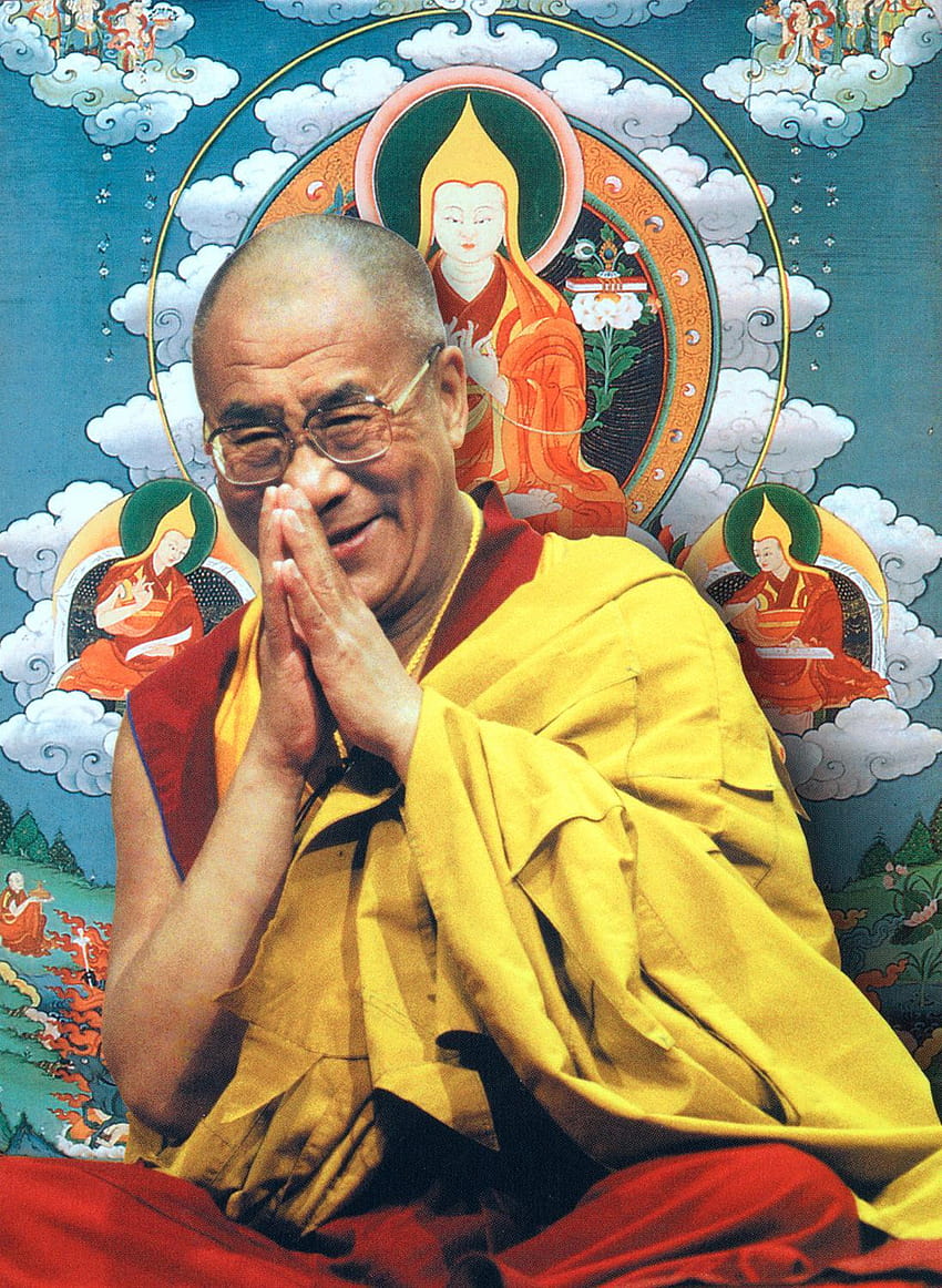 Sua Santità Dalai Lama, 14° Dalai Lama Sfondo del telefono HD