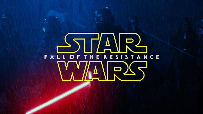 Star Wars Fall Of The Resistance Episode VIII Wall by JonnieLP on, star wars resistance HD wallpaper