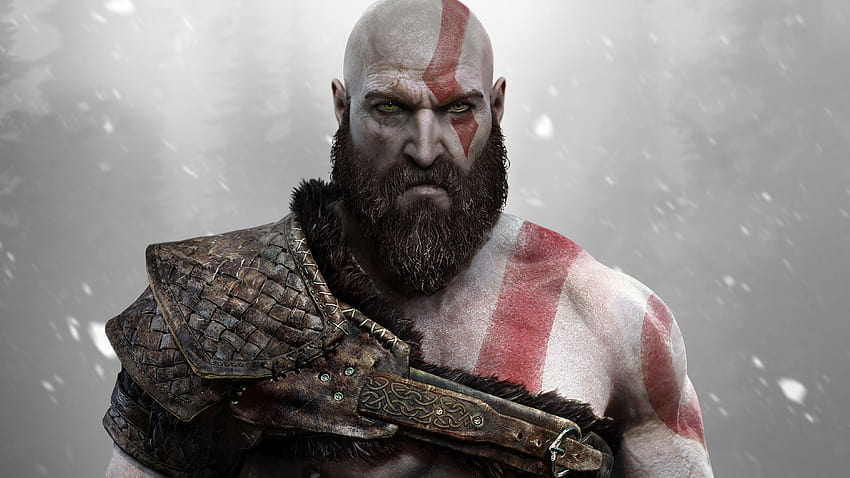 Kratos, God of War, PS4, 2017 Игри, , Игри,, игра god of war HD тапет