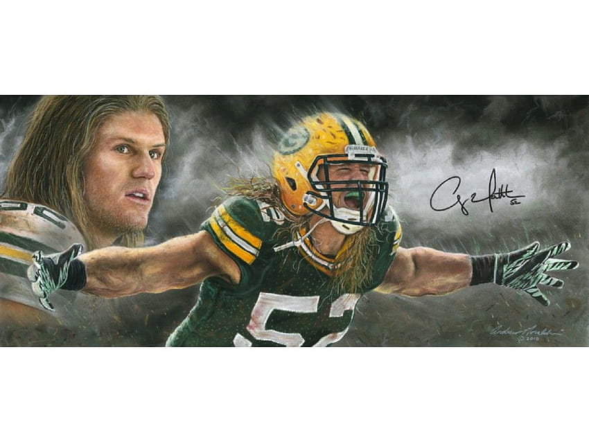 Clay Matthews “storm Chaser” Autographed By Clay Matthews, clay matthews iii HD wallpaper