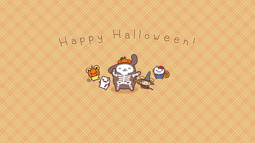 wp: halloween messages Tumblr, sanrio halloween Fond d'écran HD