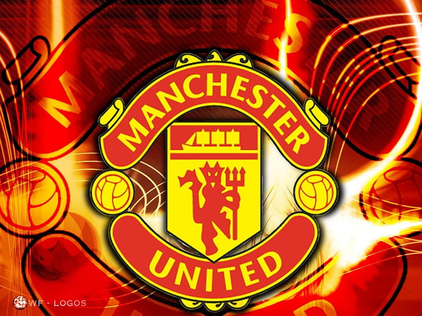 logotipo do Manchester United papel de parede HD