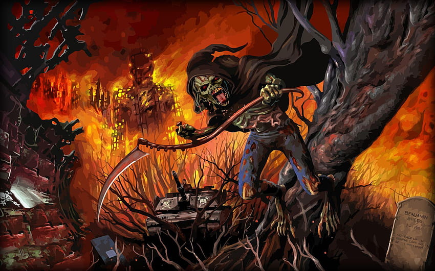 Iron Maiden Fear Of The Dark For Android On, eddie HD wallpaper | Pxfuel