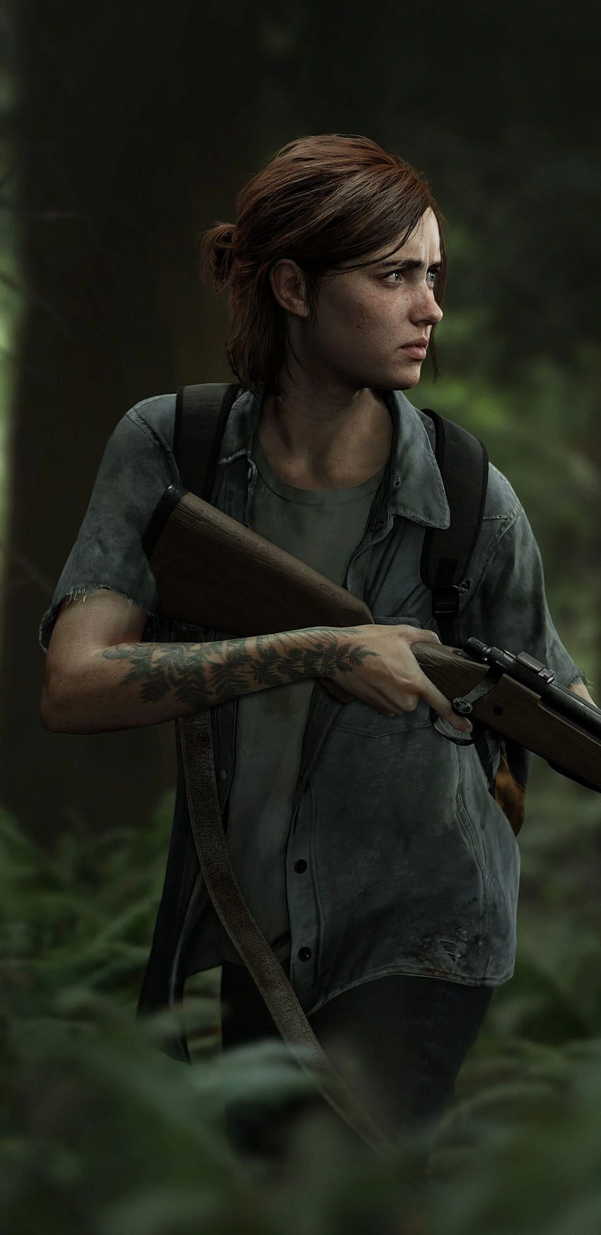 Ellie de The Last of Us Parte II, el último de nosotros parte 2 fondo de pantalla del teléfono