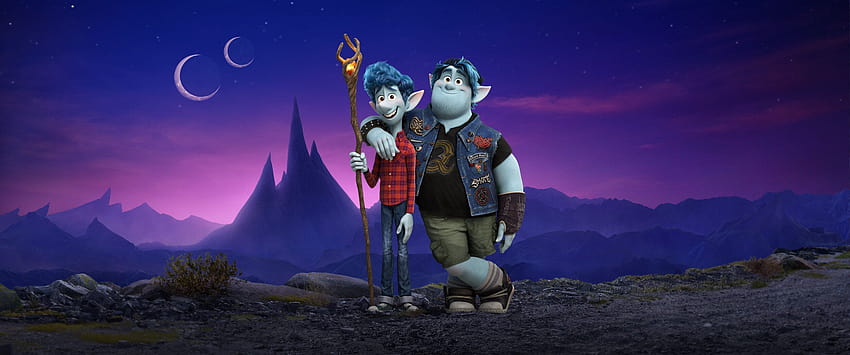 Pixar Naprzód, Naprzód Disney Plus Tapeta HD