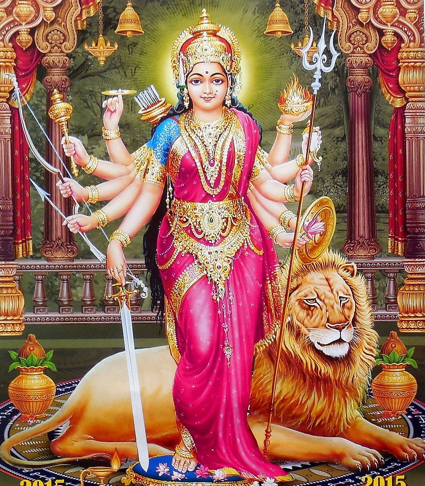 Angry durga HD wallpapers | Pxfuel