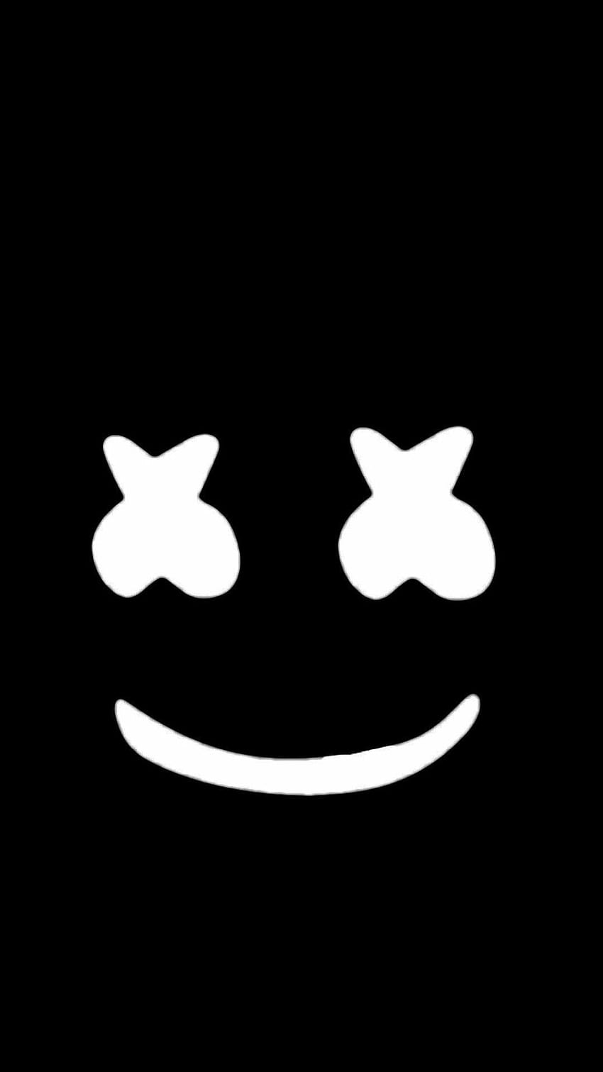 Marshmello //black, black marshmello HD phone wallpaper | Pxfuel