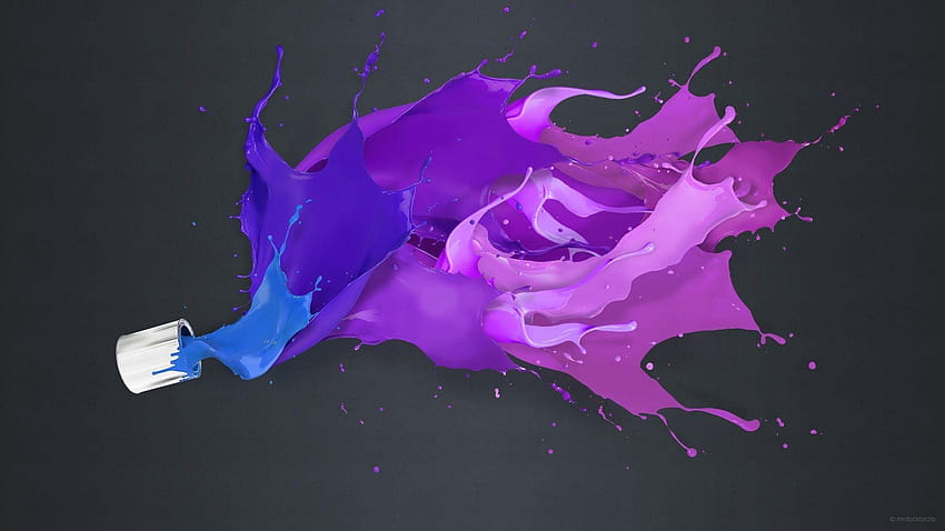 Paint color splash backgrounds, cool splatter HD wallpaper