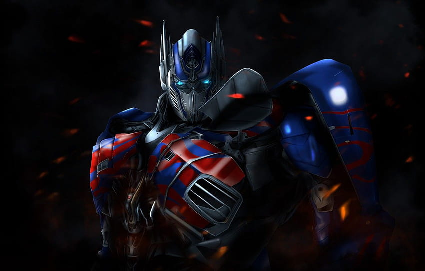 cinema, metal, fire, flame, robot, fighter, toy, war, alien, cartoon, truck, fight, movie, Transformers, captain, Optimus Prime , section фантастика, alien robots movies HD wallpaper