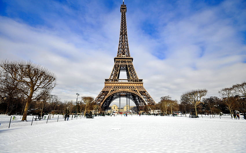 Paris Winter, christmas paris france HD wallpaper | Pxfuel