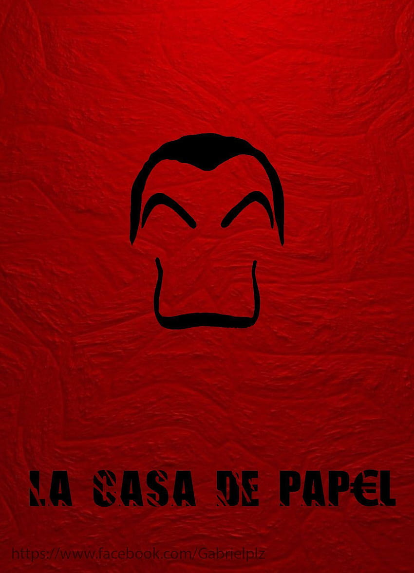 Алтернативен плакат на La casa de papel HD тапет за телефон