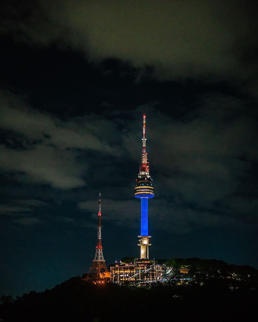 Torre di Namsan Sfondo del telefono HD