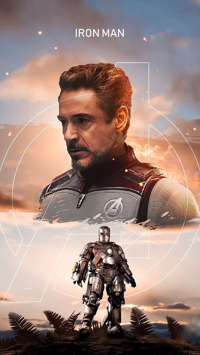 Iron Man Aesthetic, iron man iphone естетика HD тапет за телефон