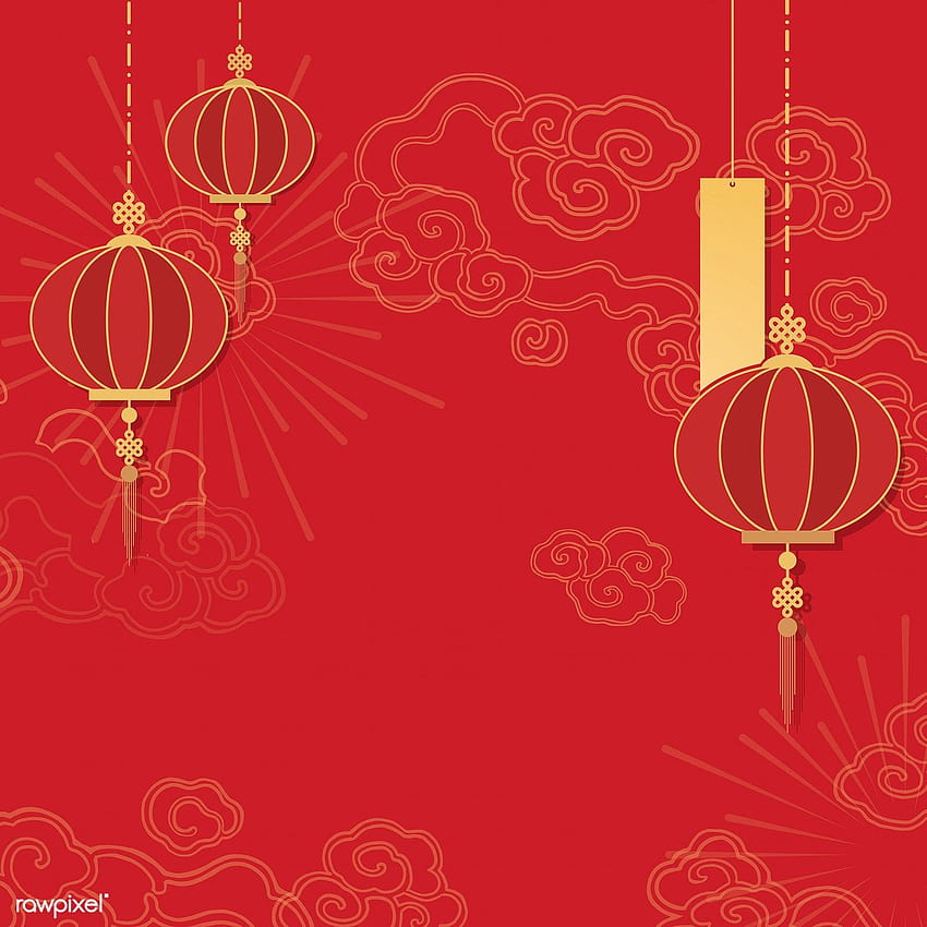 Arrière-plans de voeux du nouvel an chinois 2019, affiche du nouvel an chinois Fond d'écran de téléphone HD