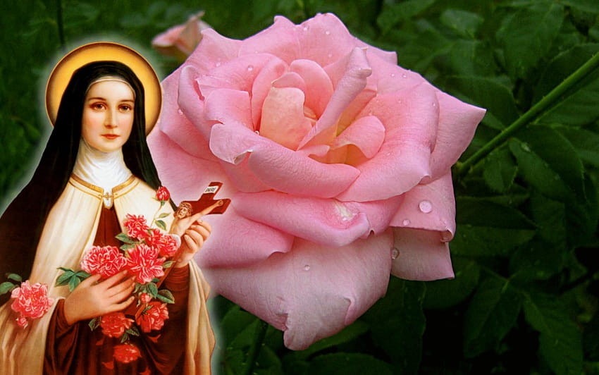 S T. TERESA DE LISIEUX, santa Teresa fondo de pantalla