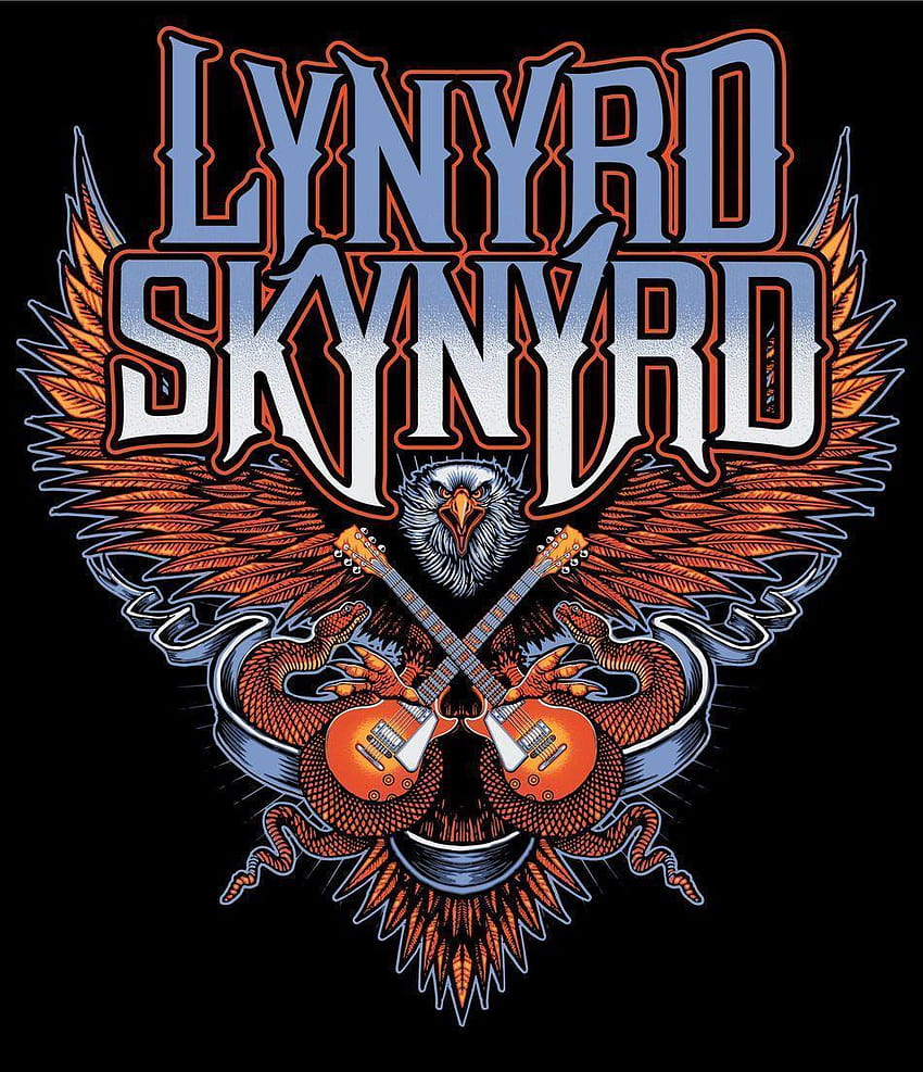 Download Lynyrd Skynyrd Eagle Official Logo Design Wallpaper  Wallpapers com