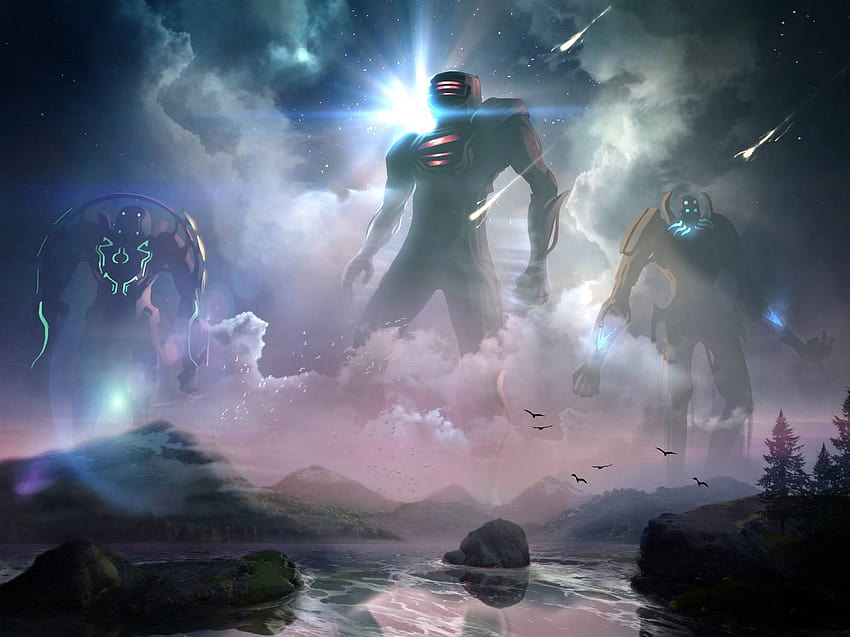 Marvel celestials oleh zak2502, keajaiban keabadian Wallpaper HD