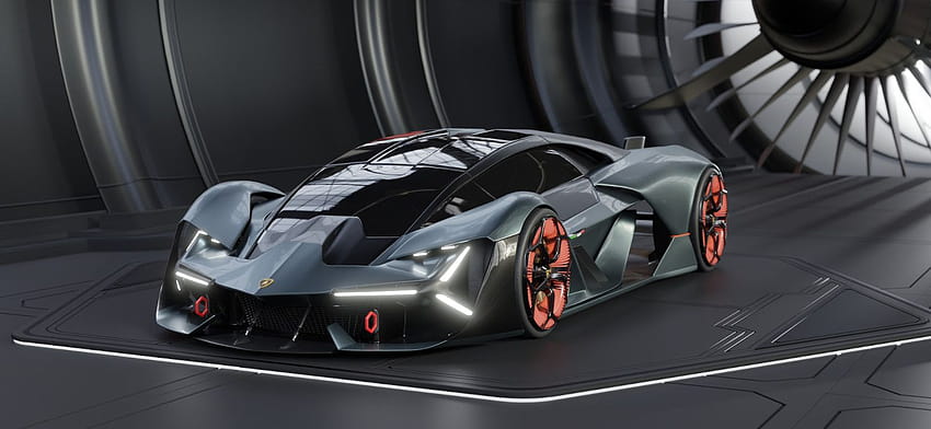 Hinter den Kulissen: Lamborghini Terzo Millennio, Lamborghini Terzo weiß HD-Hintergrundbild