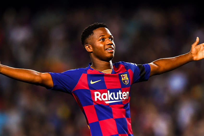 Ansu Fati: The Barcelona Phenom Who Came from Nowhere HD wallpaper