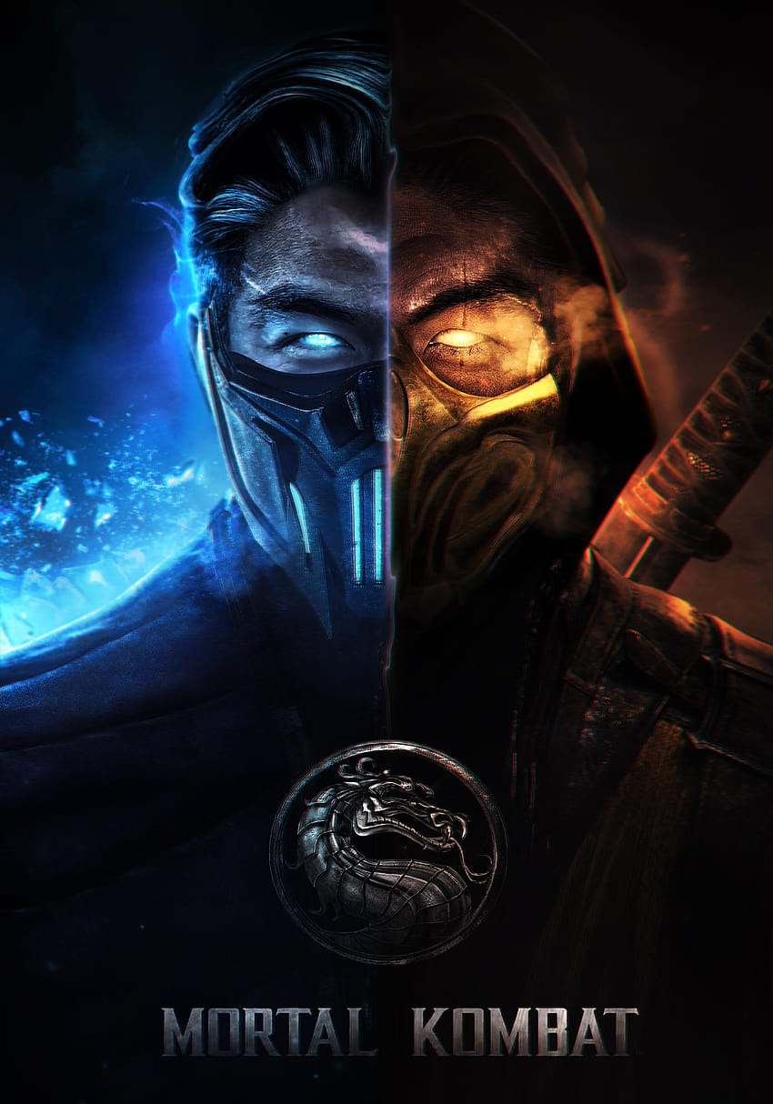 Mortal Kombat , Sub, poniżej zera Mortal Kombat 11 na Androida Tapeta na telefon HD
