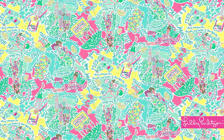 Lilly Pulitzer Computer Backgrounds posted by Samantha Johnson, preppy computer HD wallpaper