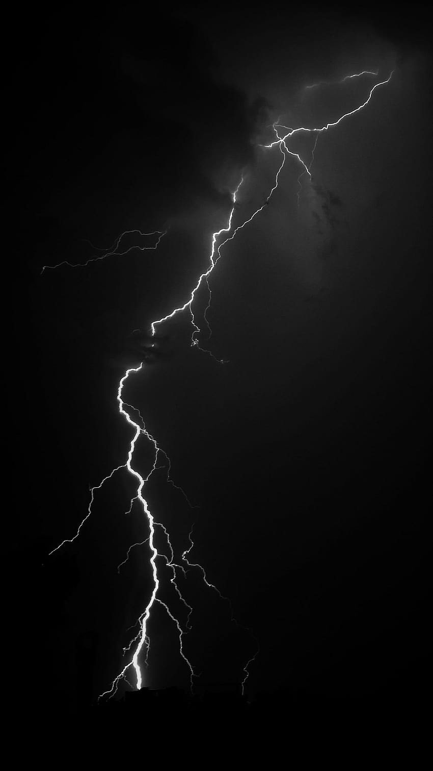 Black and white lightning HD wallpapers | Pxfuel