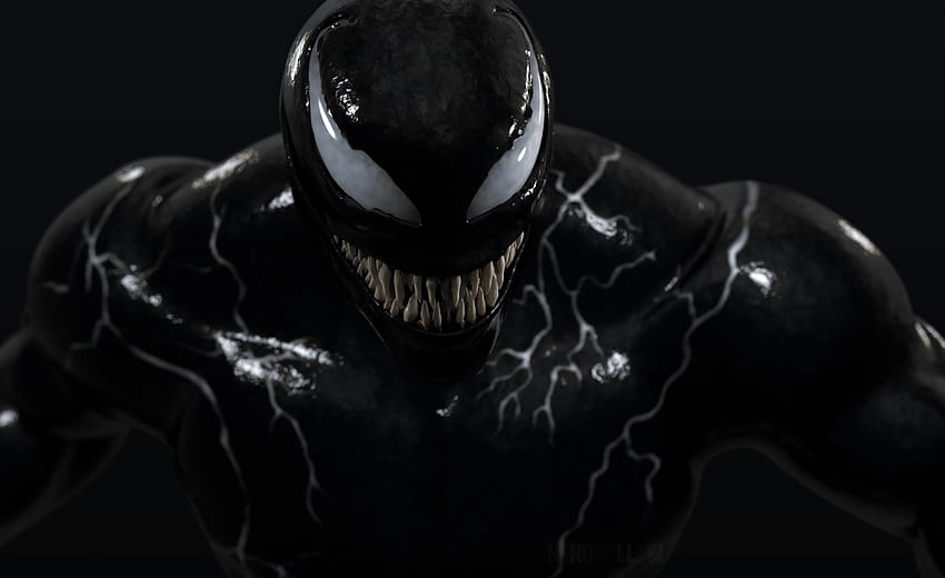 Venom Black For Android, black venom HD wallpaper