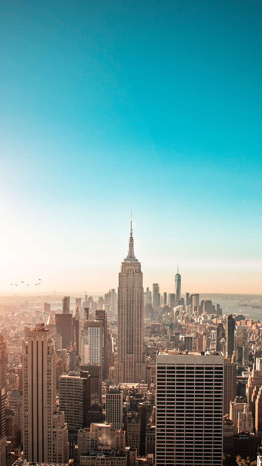 New York Skyline for iPhone, new york city 2021 HD phone wallpaper
