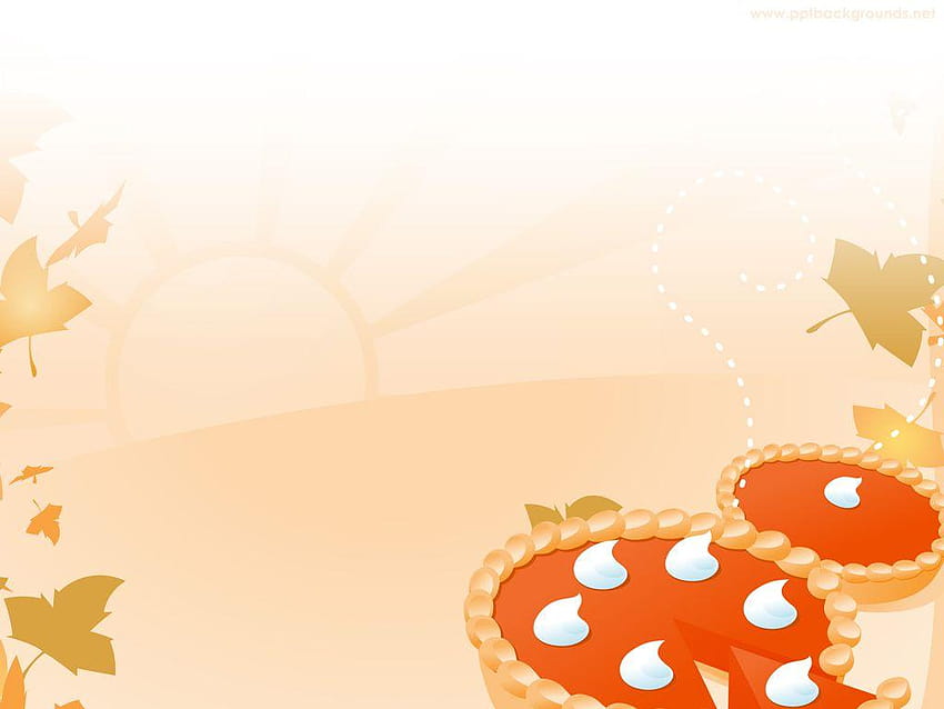 Pumpkin Pie Backgrounds For PowerPoint, thanksgiving pumpkin pie HD wallpaper