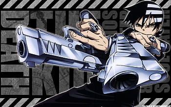 V6267 Death the Kid Soul Eater Guns Anime Manga Art Decor WALL