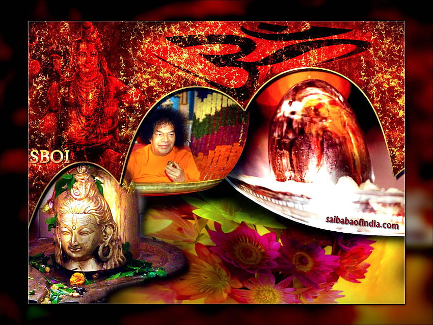Sri Sathya Sai Baba &, lingam HD wallpaper