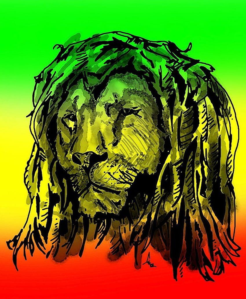 Rasta Lion Sketch Becuo [811x986] for your , Mobile & Tablet, reggae lion HD phone wallpaper