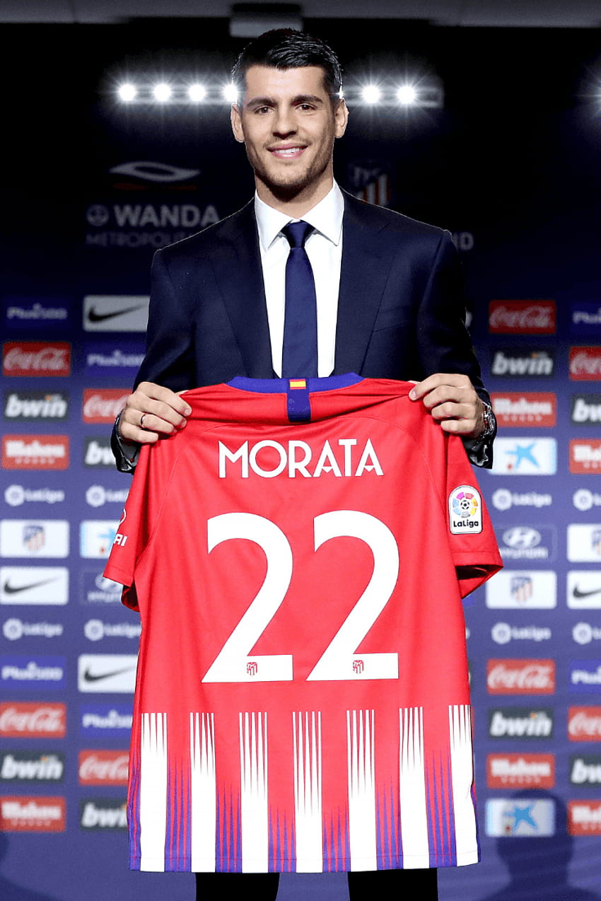 WATCH: Morata excited to live childhood dream at Atletico Madrid, morata atletico madrid HD phone wallpaper
