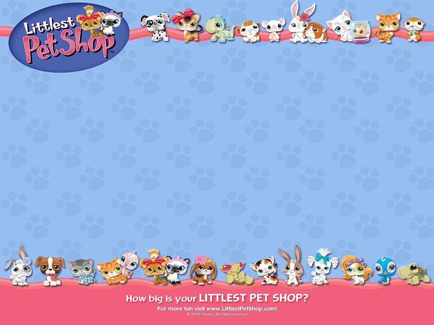 estetyka Littlest Pet Shop Tapeta HD