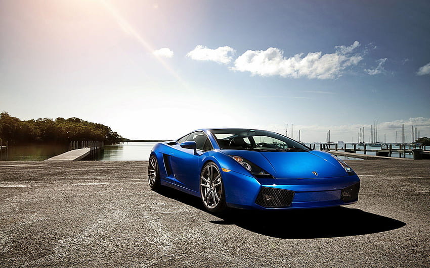 Lamborghini Gallardo Azul fondo de pantalla | Pxfuel