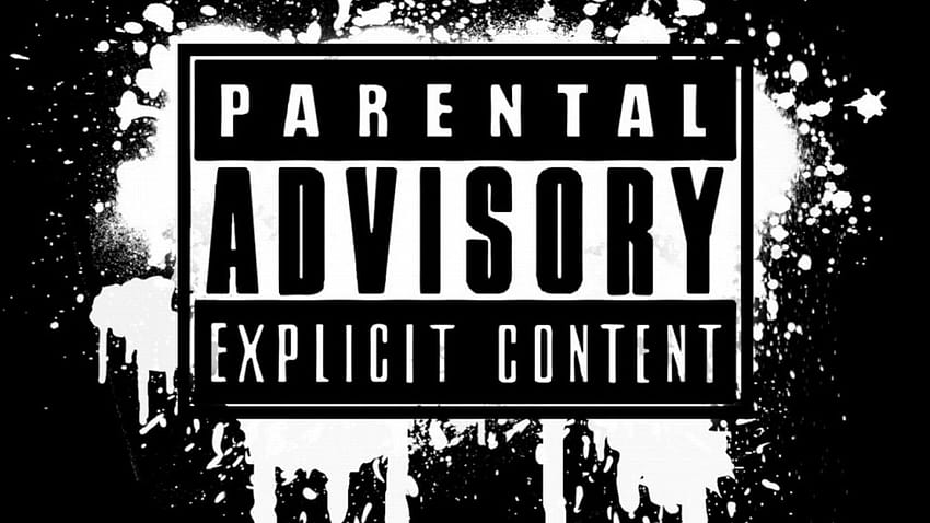 Explicit content parental advisory HD wallpaper