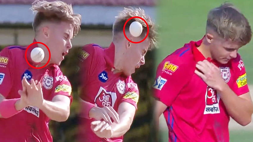 IPL 2019 CSK vs KXIP: Sam Curran hammered into his chest by Shane Watson HD wallpaper