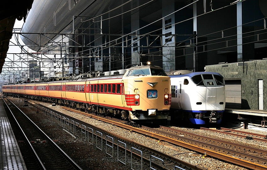 rieles, tren, estación, Japón, tren, sección разное, tren de Japón fondo de pantalla