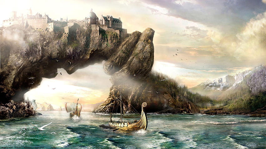 wiki, vikings background HD wallpaper