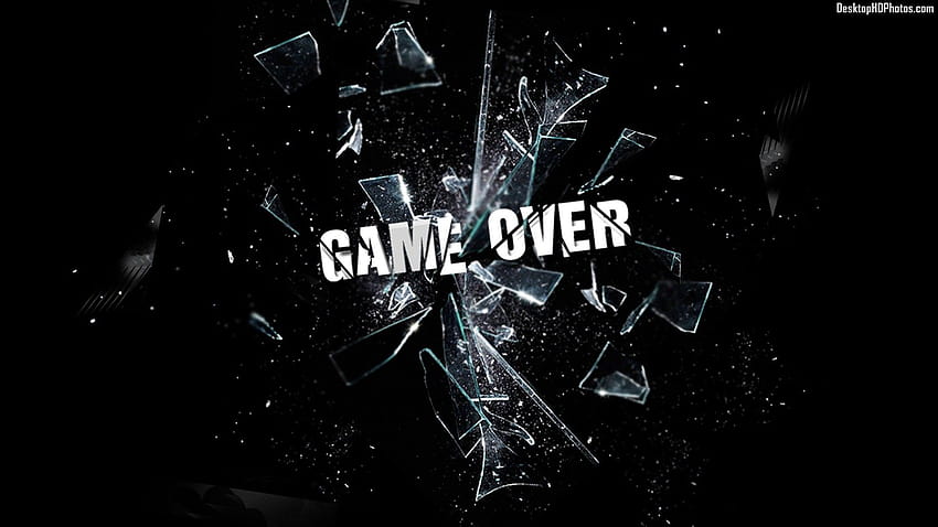 6 Game Over, anime game over papel de parede HD