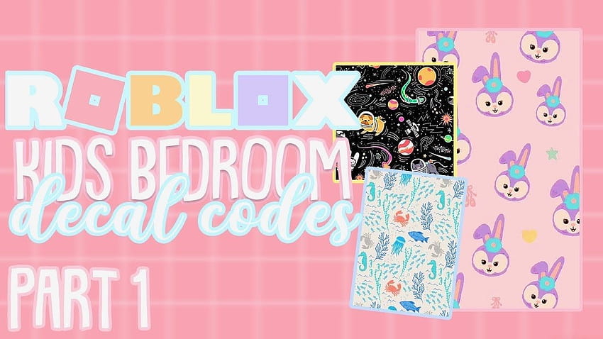 ROBLOX! Bloxburg Kids Bedroom Decal Codes!, roblox bloxburg HD wallpaper