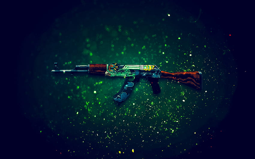 CS:GO Weapon Skin on Behance, fire gun skins HD wallpaper