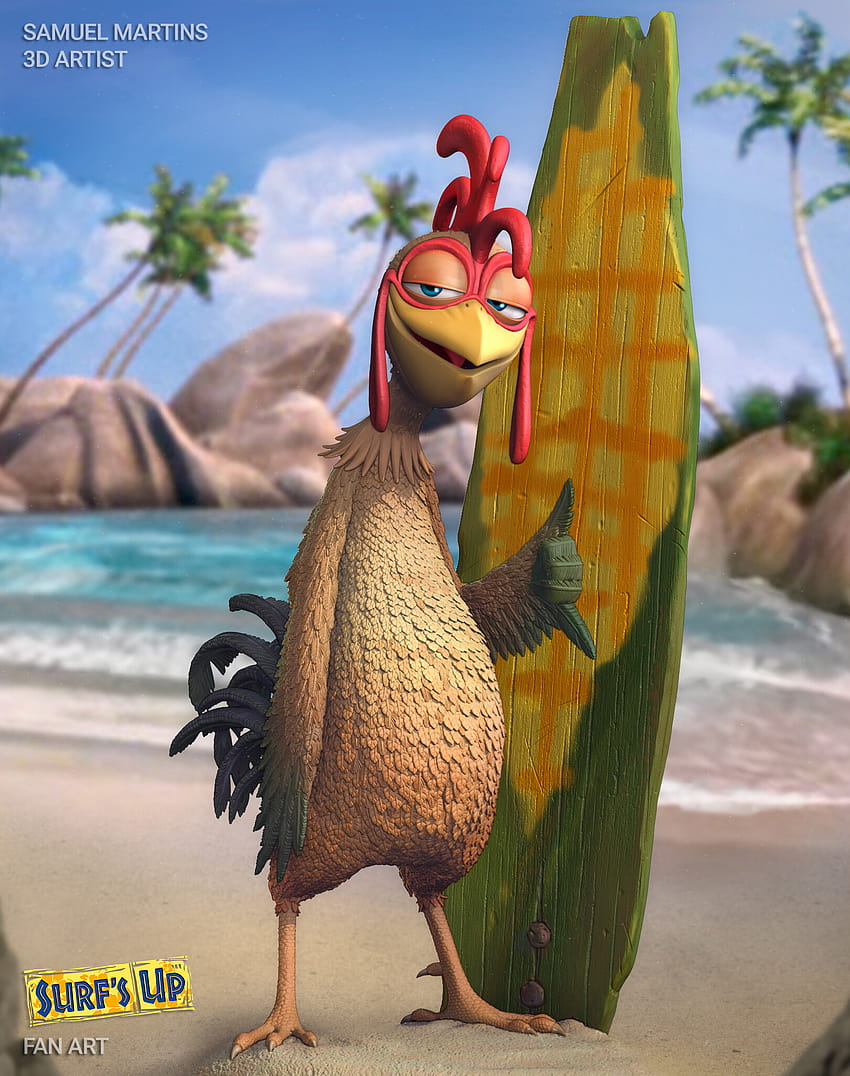 Surft Up Chicken, Chicken Joe HD-Handy-Hintergrundbild