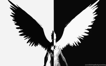Angel Vs Demon Half Sleeve by Larry Brogan TattooNOW