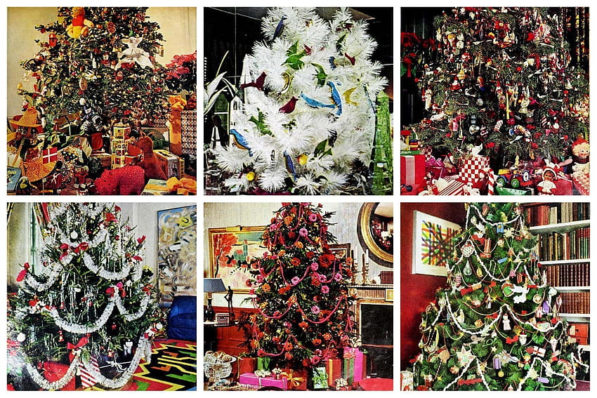 How did people decorate Christmas trees in the 70s? See 55 different ways HD wallpaper