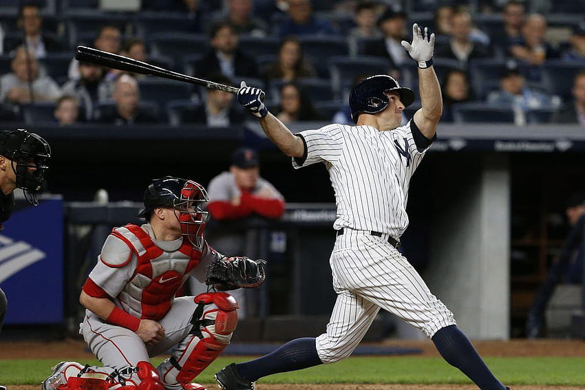 Brett Gardner ได้เข้าร่วมการปฏิวัติของ Fly Ball วอลล์เปเปอร์ HD