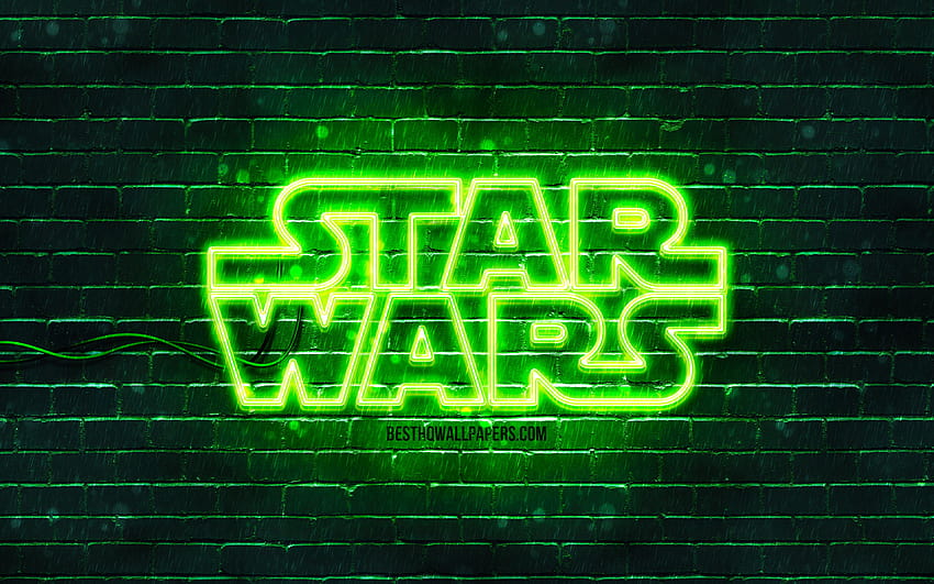 Star Wars neon logo ...besthq, vars HD wallpaper